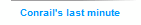 Conrail's last minute