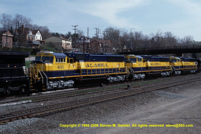 ARR`4015[SD70MAC]`& 4013 & 4014`East Conway,PA`20000401`{ARR00020}
