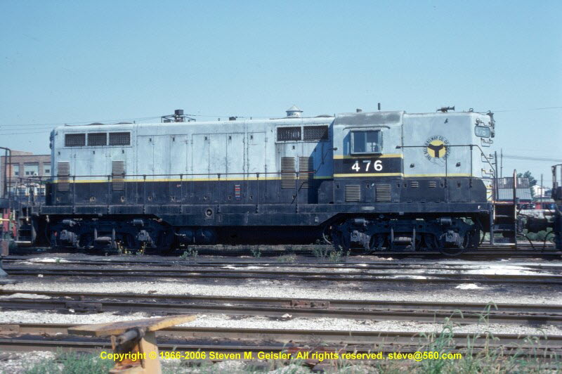 BRC`476[GP7]`^S`Chicago,IL[Clearing Yd]`19780900`{48000119}