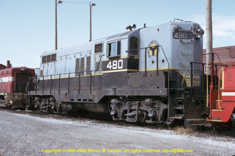 BRC`480[GP9]`^FS`Chcago,IL[95th St