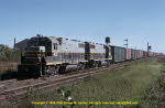 BRC`491[GP38-2]`& TRAIN`Chicago,IL[75th St