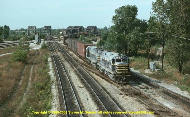 BRC`602[C424]`& TRAIN`Blue Island,IL`19740900`{48000088}