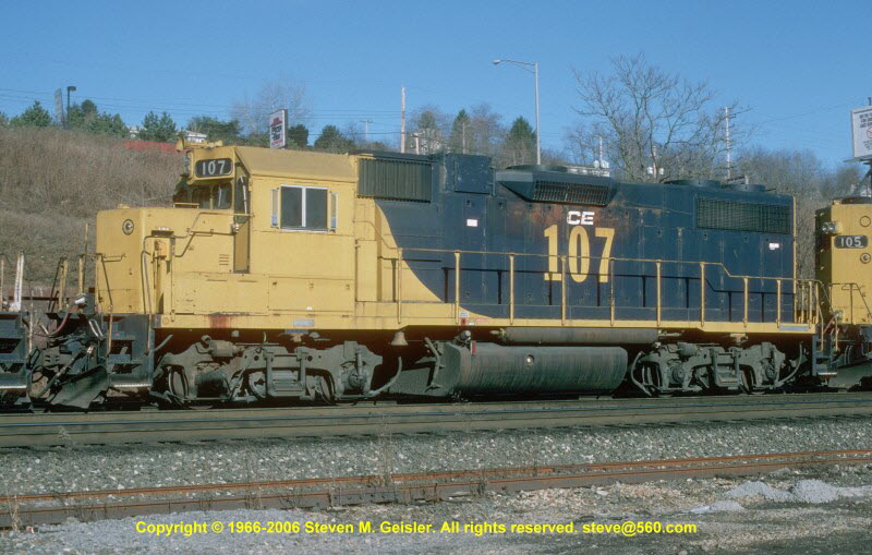 CE`107[GP38-2]`^FS`Rochester,PA`19950129`{94600012}