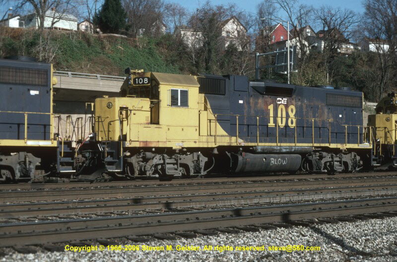 CE`108[GP38-2]`^FS`Rochester,PA`19961116`{94600124}