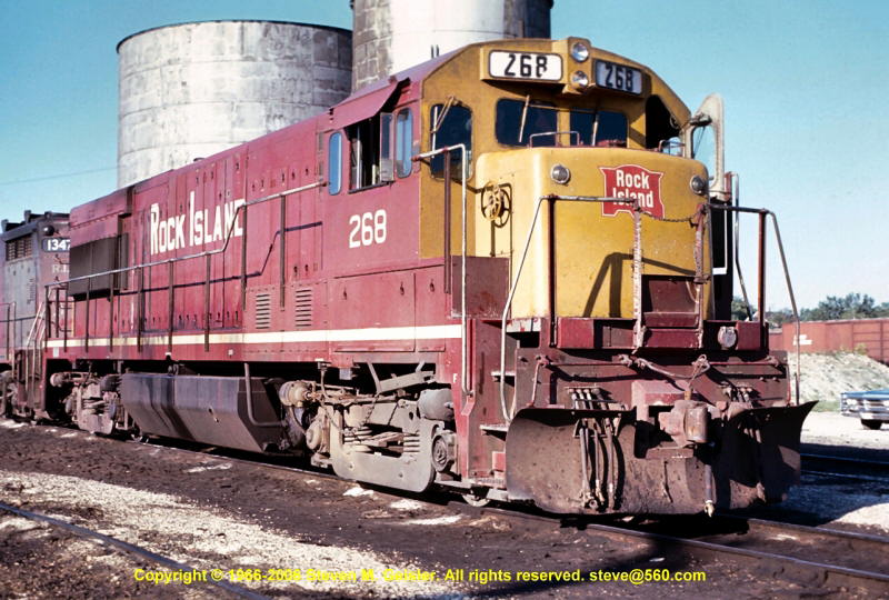 CRIP`268[U28B]`^FS`Burr Oak Yard,IL`19720700`{11000126}