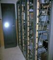 Rear view of equipment racks March 25, 1966